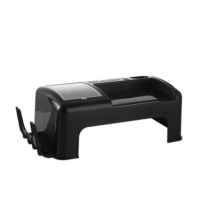 

Многофункциональная полка для хранения на кухне, коробка для специй, разделочная доска, полка с крышкой Black