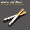Machine Thread Tap Drill Bit HSS 6542 Titanium Metric Screw Machine Taps Straight Flute Hand Tool M2/M2.5/M3/M3.5/M4/M5/M6/M8