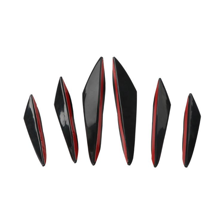 Motorcycle Winglet Aerodynamic Wing Kit Spoiler For Yamaha Suzuki Kawasaki Honda  Ninja H2/H2R Scooter BWS RS JOG JOE