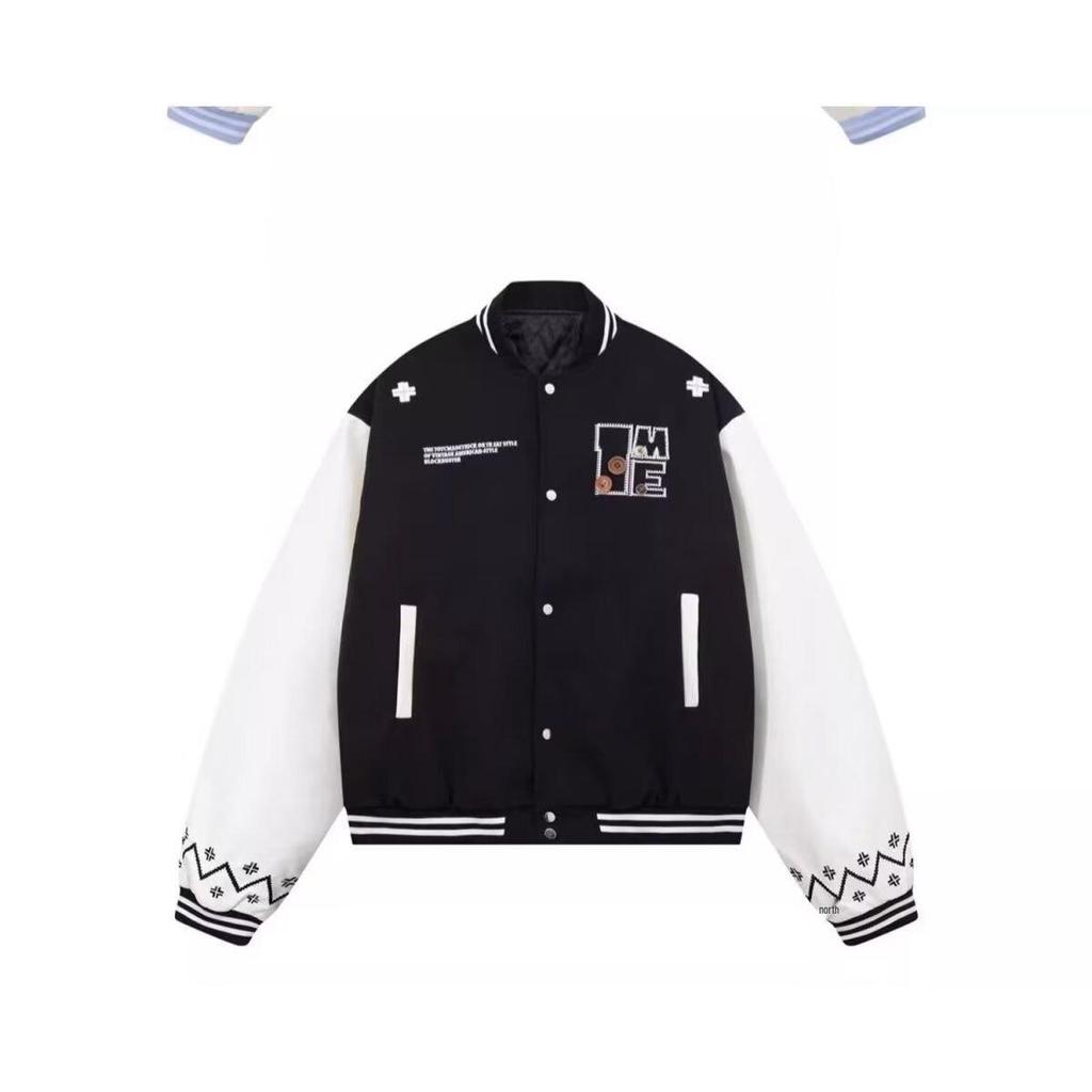 2024 Spring/Autumn Stylish Men's Jacket - High Street Fashion, Hong Kong & Japanese Harajuku/Korean Style, Loose Fit