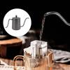 Spout Coffee Pot Professional 600ml Capacity Stainless Steel Gooseneck Coffee Kettle for Home Travel