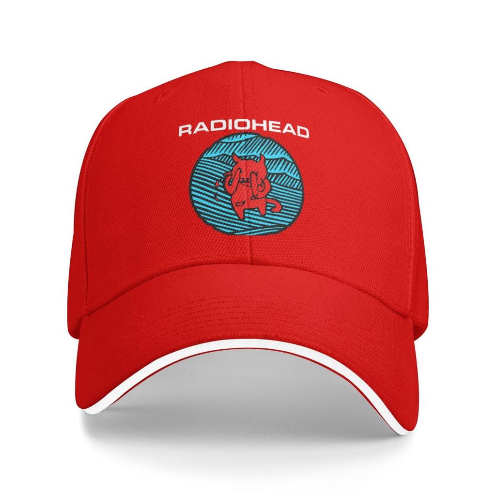 Baseballkappen Beste Radiohead Band Trendige Grafik Männer Frauen Outdoor Sommerhüte