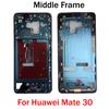OG For Huawei Mate 20 30 40 50 70 Pro Plus RS Middle Frame Housing Front LCD Bezel Cover With Side Button