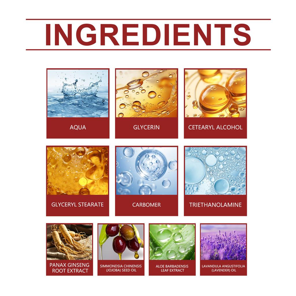 Men's Private Massage Care Cream Promotes Local Microcirculation, Revitalizes Skin Vitality, And Reduces Tightness.