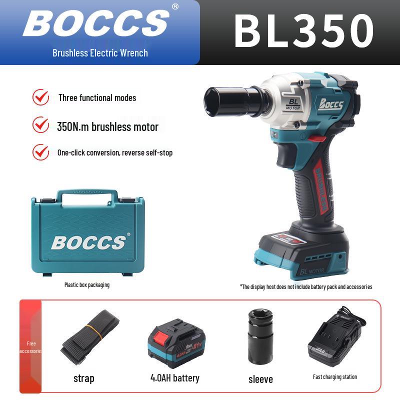 Cordless Multi-Functional Brushless Impact Wrench & Electric Screwdriver Set