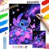 Stitch Oil Painting Hand Painting Art Kit Coloring Painting Handmade Diy Home Decoration Gift