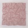 Simple Solid Color Star Bow Rhinestone Chiffon Square Scarf For Women