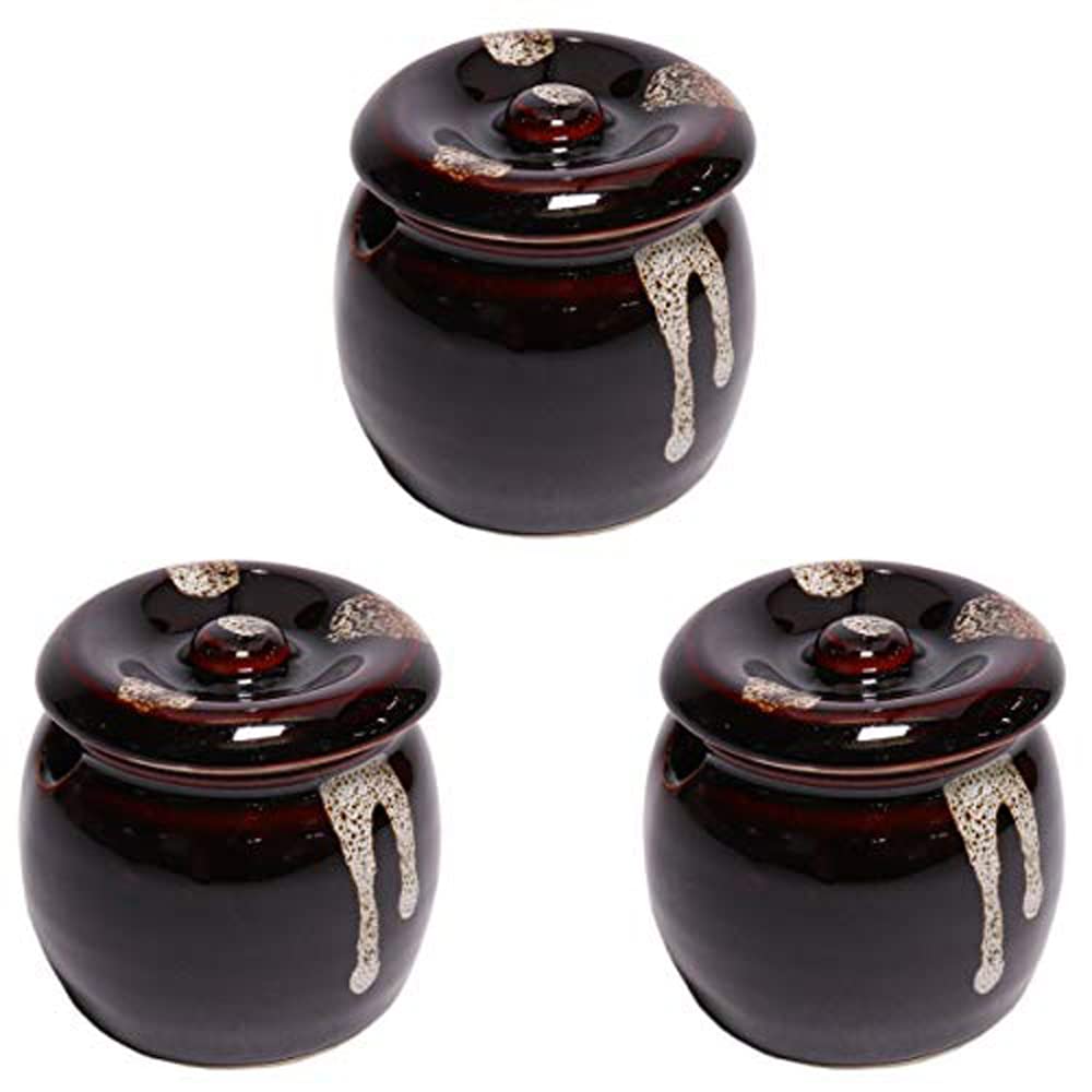 Set of 3 Mini Tenmokujiro Condiment Containers X Japanese Commercial [7 6.5cm, 180cc] [Restaurant, Inn, Tableware, Use]