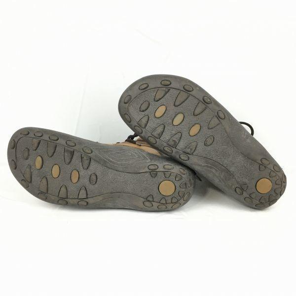 Footprints Portugal Made Leather Short Boots Brown 25.5-26.0-26.5(USED)