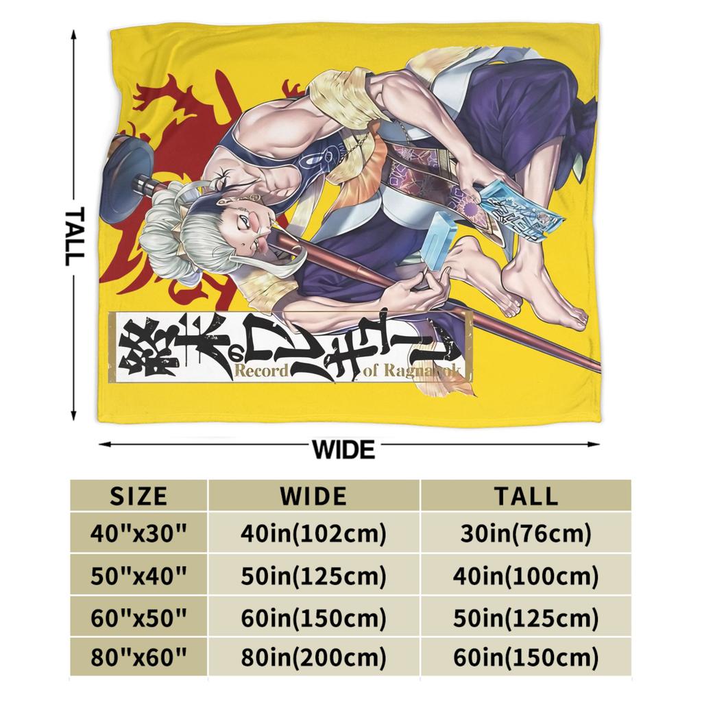 Buddha Record of Ragnarok Flannel Throw Blankets Blanket for Bedding Travel Ultra-Soft Plush Thin Quilt,