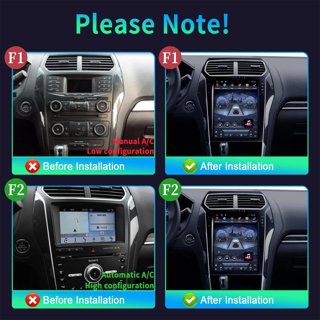 9.7inch Android Car Stereo Radio Multimedia Video Player For Ford Explorer 5 2011-2019 Navigation Carplay Automotive Screen GPS