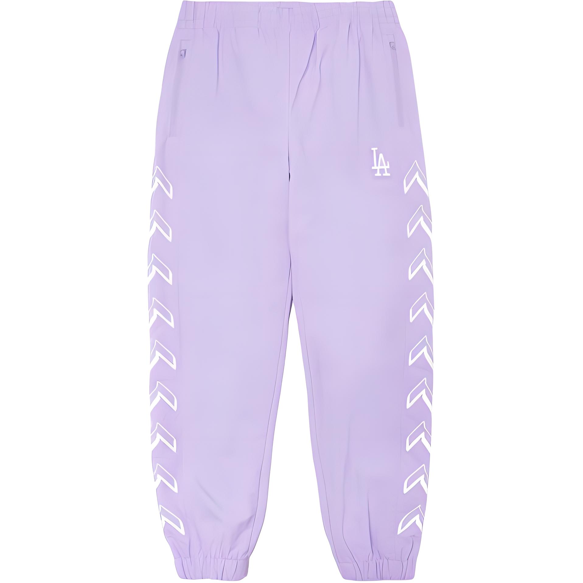 

New MLB Los Angeles Dodgers Sweatpants Unisex Purple 3AWPS0121-07LDL M