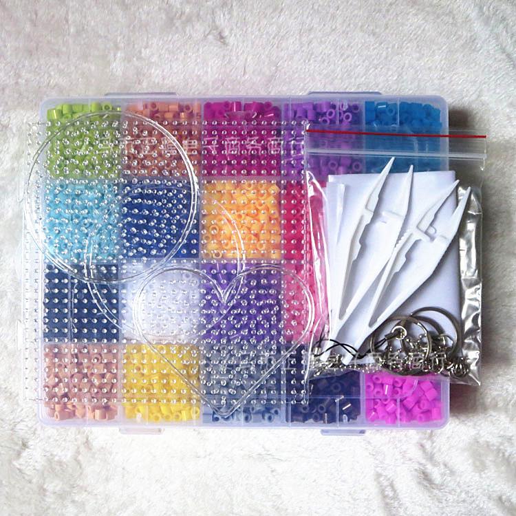Hama Beads 20 Colors 5mm DIY 3D Puzzle Creative Handmade Children's Toy Set