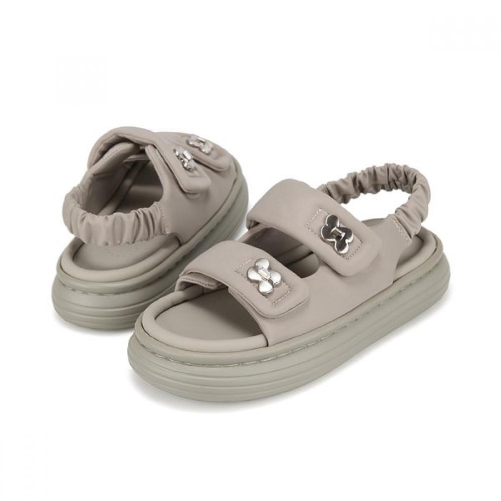 BARBARA Women Bumper Shape Mold Padding Cushion Sandals 3 Colors Bbj363