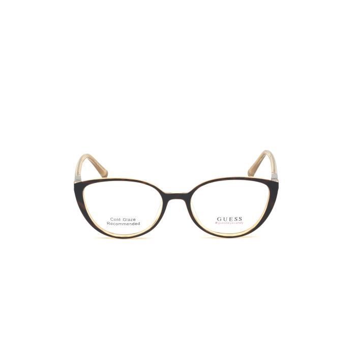 Lunettes De Vue Guess GU3044 54/17/145 056 Havana/monocolor INJECTED FRAMES UNISEX Guess GU3044 Havana/monocolor Eye Glasses 54 17