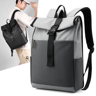 Sac à dos enroulable grande capacité pour homme: Élégant et polyvalent pour les étudiants et les voyageurs