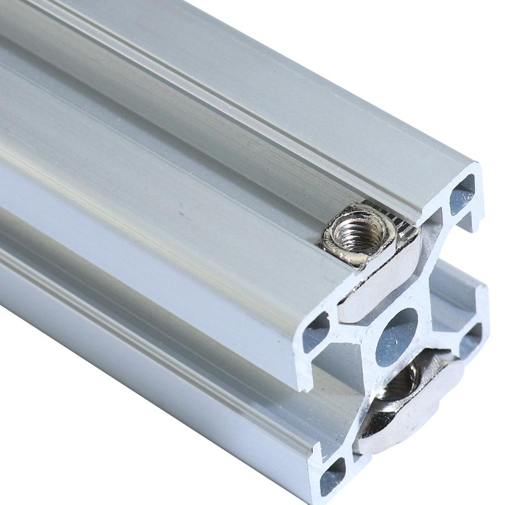 Größe T-Nut Heimwerker EU-Standard Muttern Befestigungselemente Aluminiumprofile Eisenwaren Gewinde T-Nut