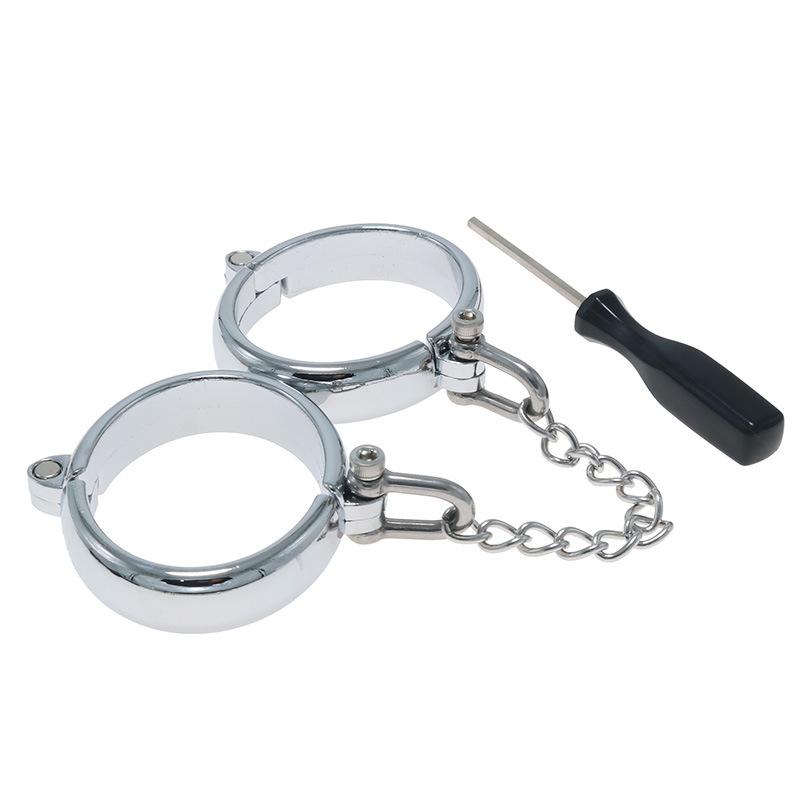 Bracelet Ankle Ring Metal Sexy Bracelet Bangle for Baby Children Sex Toys Sex Tools Adult Supplies Game Props Training