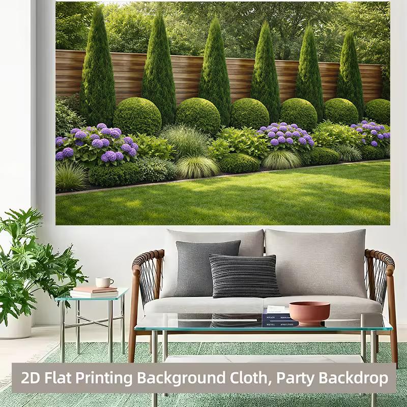 Ordentliches Gartentapete für Büro, Schlafzimmer und minimalistische Heimdekoration