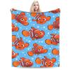 Фланелевое одеяло Finding Nemos Dorys Bruce Squirt Crush  Забавные пледы для дома 200x150 см Покрывало