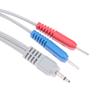 1.5M Standard Pin Electrode Lead Wires Tens Conductive Standard Pin For Ems Massage Electrode Pad Digital Ten Machine Healthcare