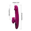 2 In 1 Vibrator Female Vagina Clitoris Nipple G-Spot Stimulator Dildo Goods for Women Masturbation Massager Adult Sex Toy 18+
