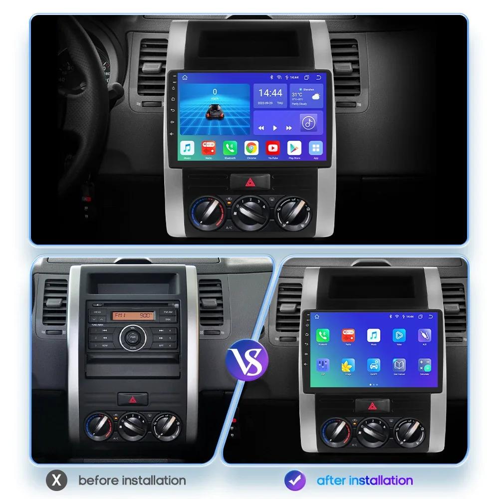 Hizpo 10.1" Hizpo 2Din Android Auto Car Radio for Nissan XTrail 2 T31 2007 - 2015 CarPlay 4G BT GPS Navigation RDS DSP UI7862 Intelligent FM Headunit