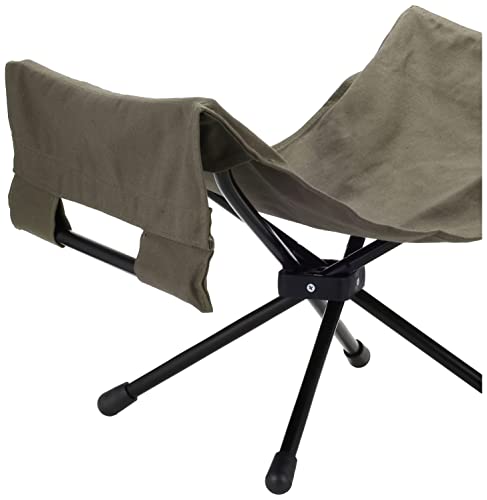 BUNDOK Firewood Carrying Stand BD-904, Perfect for Camping, Bonfires, and Firewood Storage, Compact Storage, Khaki