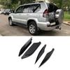 4pcs Roof Rail Rack Cover Plastic Roof Rack Rail End   Replacement for       FJ120 2002 To 2009