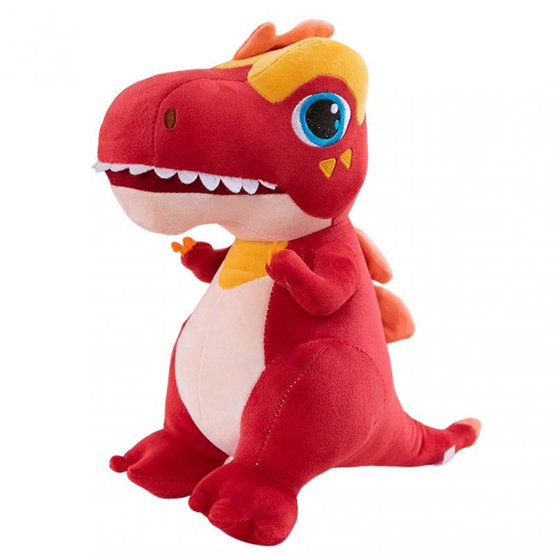 

Kawaii Dinosaur Plush Toy Cute Plush Toy Pillow Creative Cute Simulation Stuffed Toy for Baby Hugging Plush Toy 40cm розовый