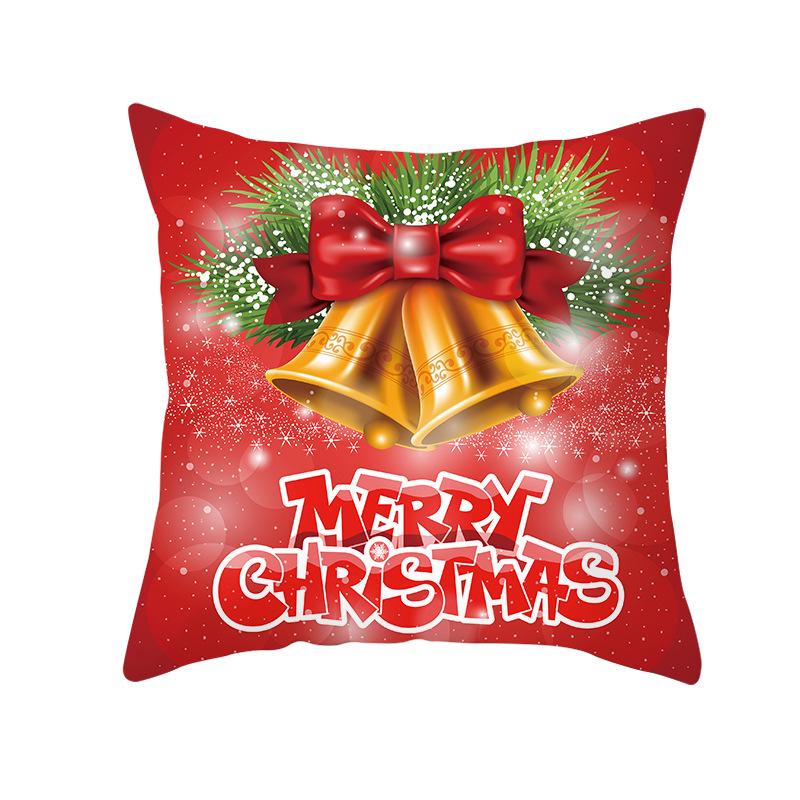 New Christmas Pillowcase Fashion Pillow Car Sofa Cushion Cover Living Room Sofa Pillowcase Decoration