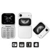 Mini Cellulare Flip Dual SIM Schermo 1.77" Bluetooth Dial Suono Magico Radio FM Torcia 2G GSM Piccolo Cellulare Pieghevole
