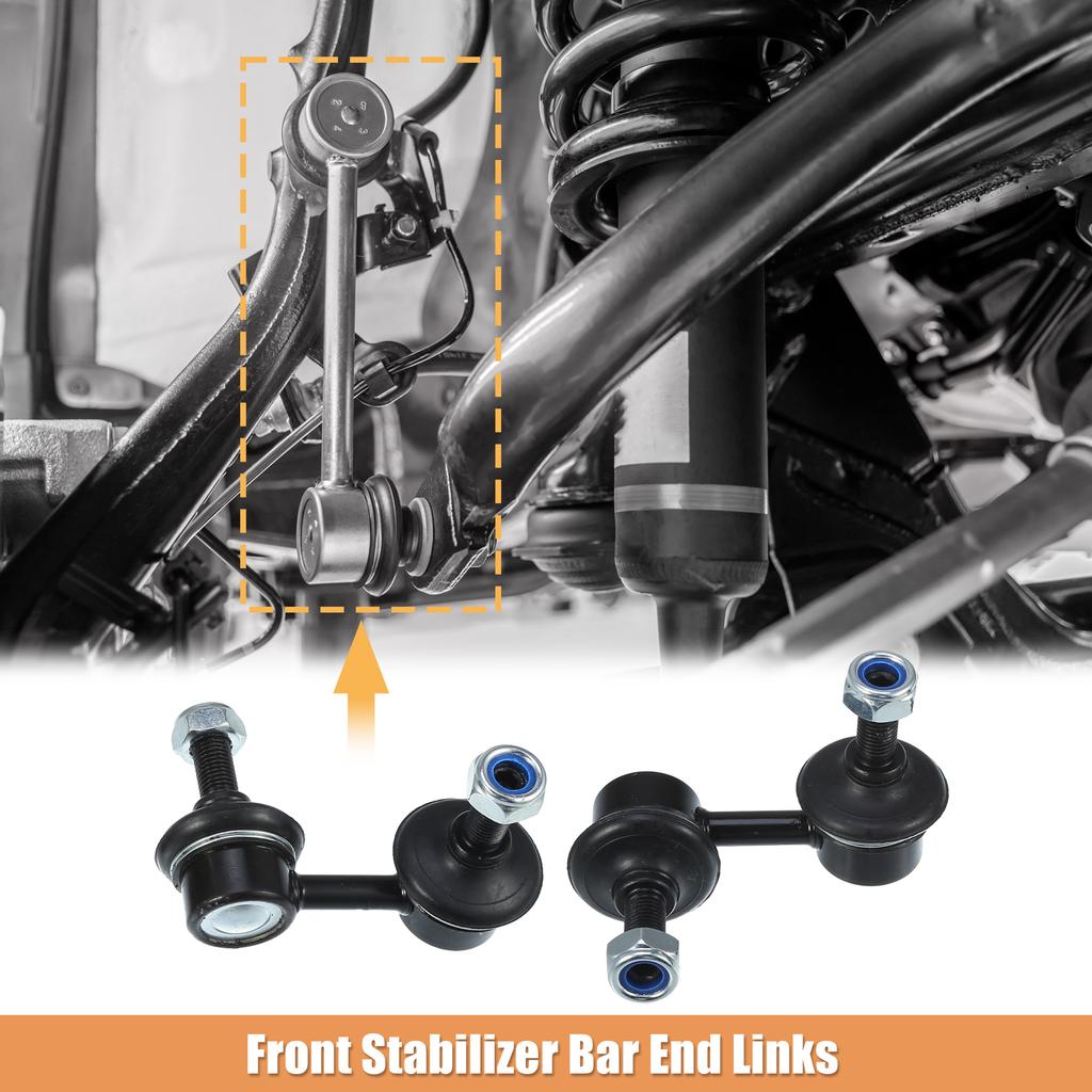 UXCELL 2pcs Front Stabilizer Sway Bar Links for Acura RSX 2002-2006 No.K80487/K80488