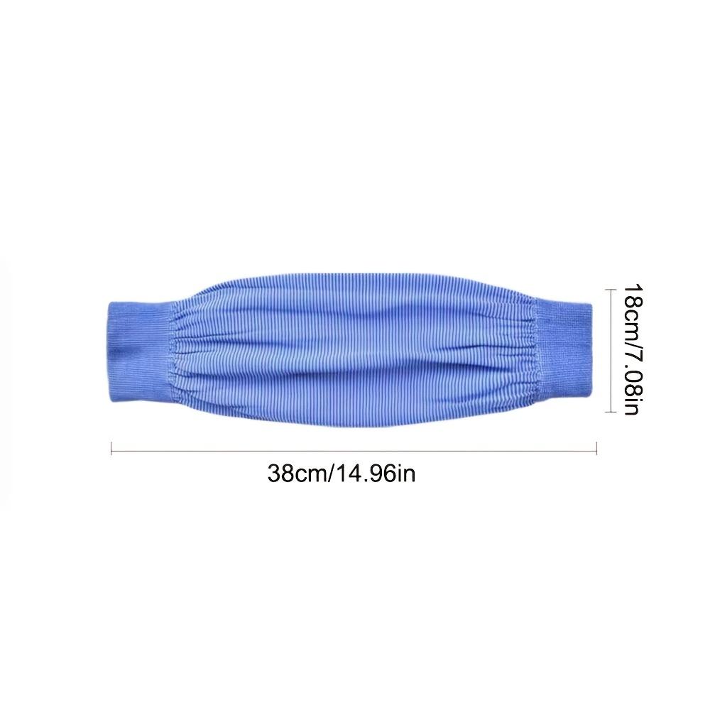 2Pairs Plus Long Sunscreen Sleeve Breathable Comfortable Sleeves for Work and Housework Anti-Fouling and Dirty Elastic Knitted