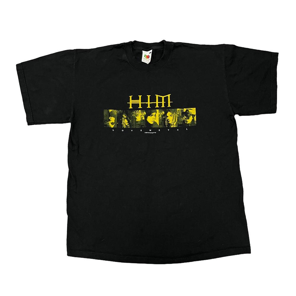 Vintage Him Band Shirt Large Tour Concert Band Tee Bam Margera Jackass Deftones Unisex T-Shirt XXXL