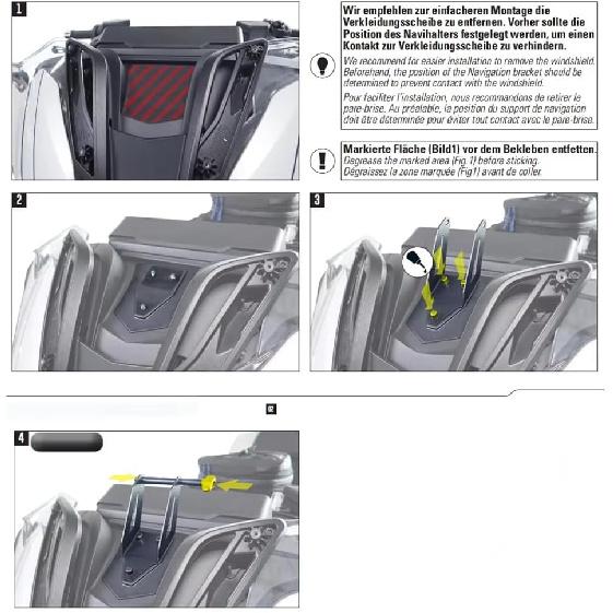for R1250RT R 1250 RT 2024 202-2023 Mobile Phone Holder Adapter Motorcycle Accessories 12mm GPS Diameter Holder (A)