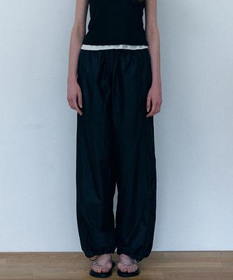 SHOP,ARA Coil Nylon Pants_Black