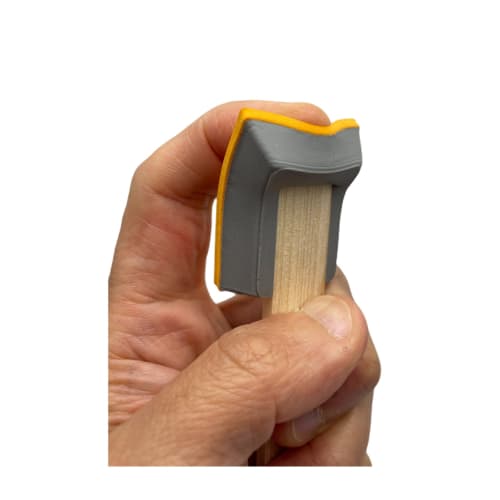 HINOMARU FINISHER Sealing Finisher Set of 3, Silicone and Rubber Spatulas