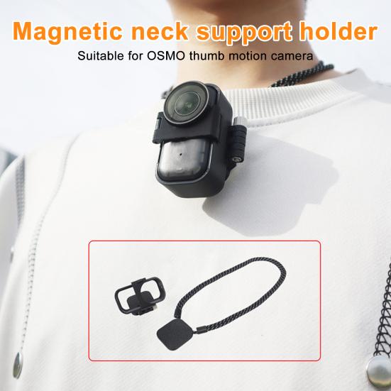 Magnetic Action Camera Chest Mount for DJI OSMO NANO Hands-free Quick Release Sports Camera