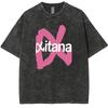 Washed Vintage Singer Aitana Graphic T-shirt CUARTO AZUL Print T-shirts  Women Fashion Pop Music T Shrit Streetwear Fans Gift
