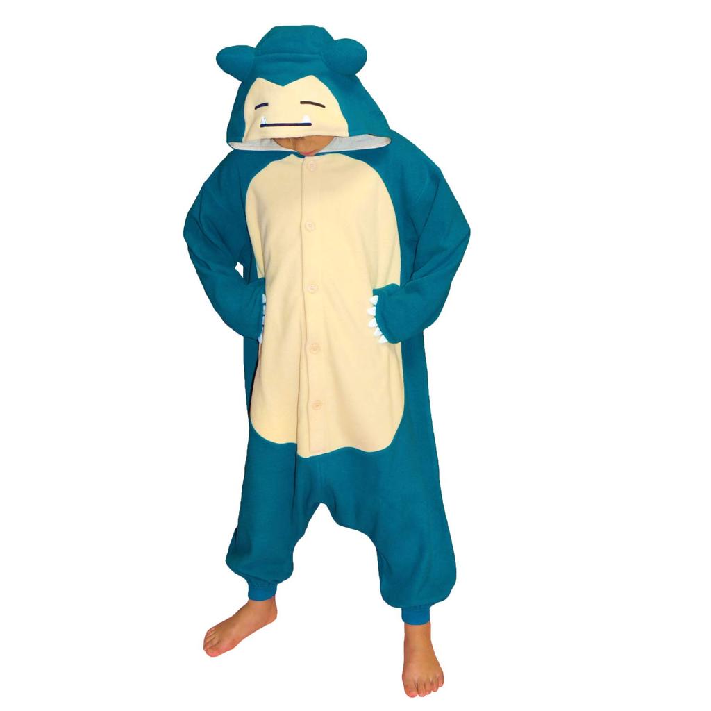 SAZAC Character Fleece Kigurumi Pokemon Snorlax for Children 110cm