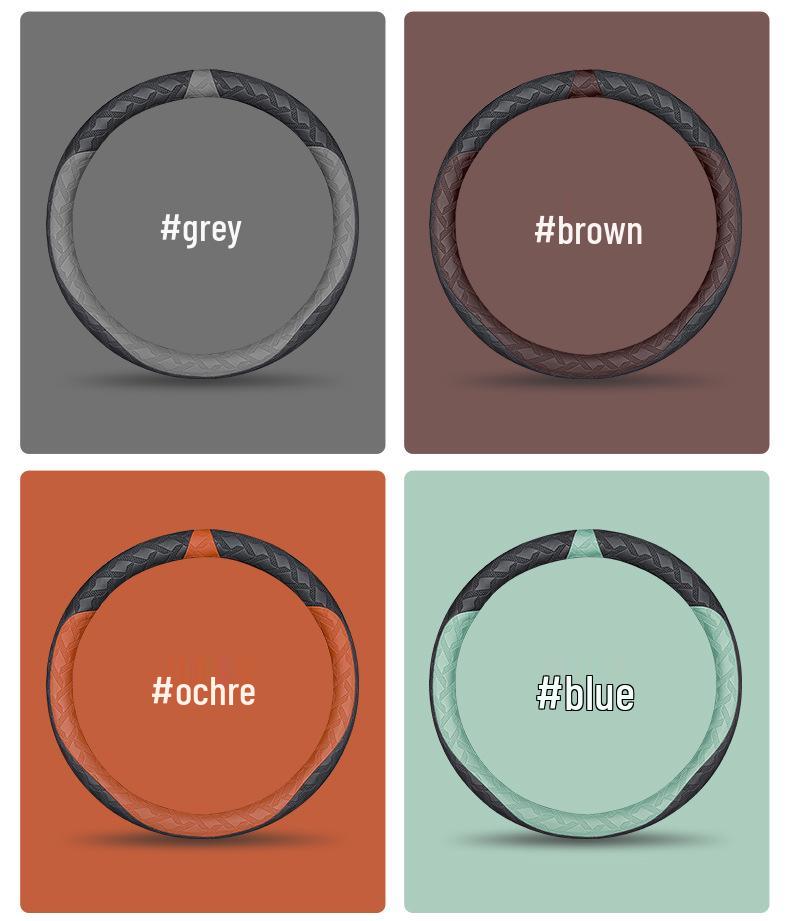 Cadillac Steering Wheel Cover for XT4, XT5, XT6, CT4, CT5, XTS, ATSL - Non-slip, All-Season Grip