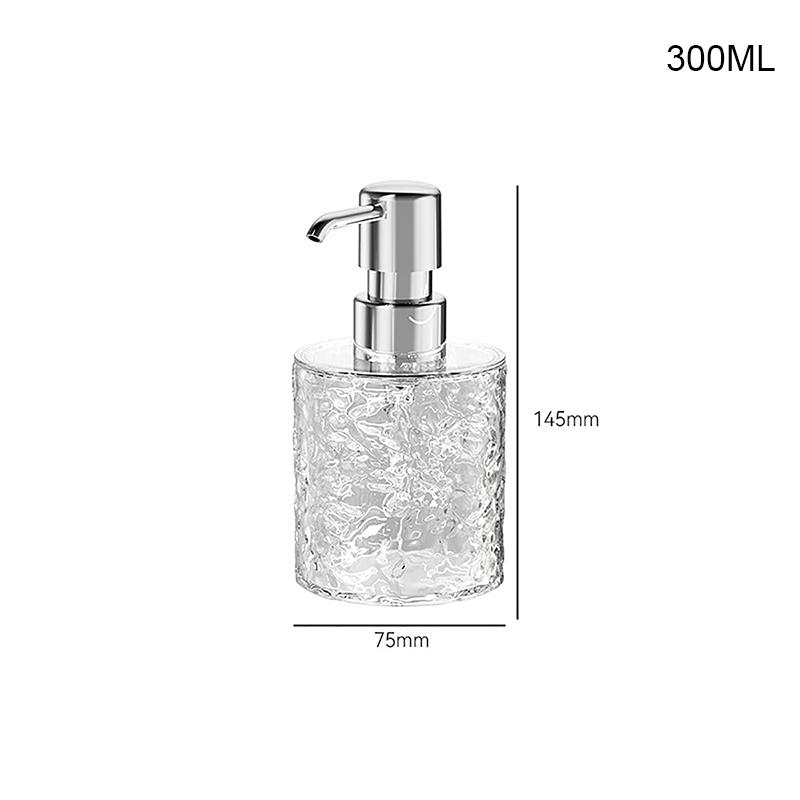 

300/400ml Mousse Facial Cleanser Foam Dispenser Plastic Pump Bottles Mini Empty Bottle Refillable For Travel Cleaning Cosmetics