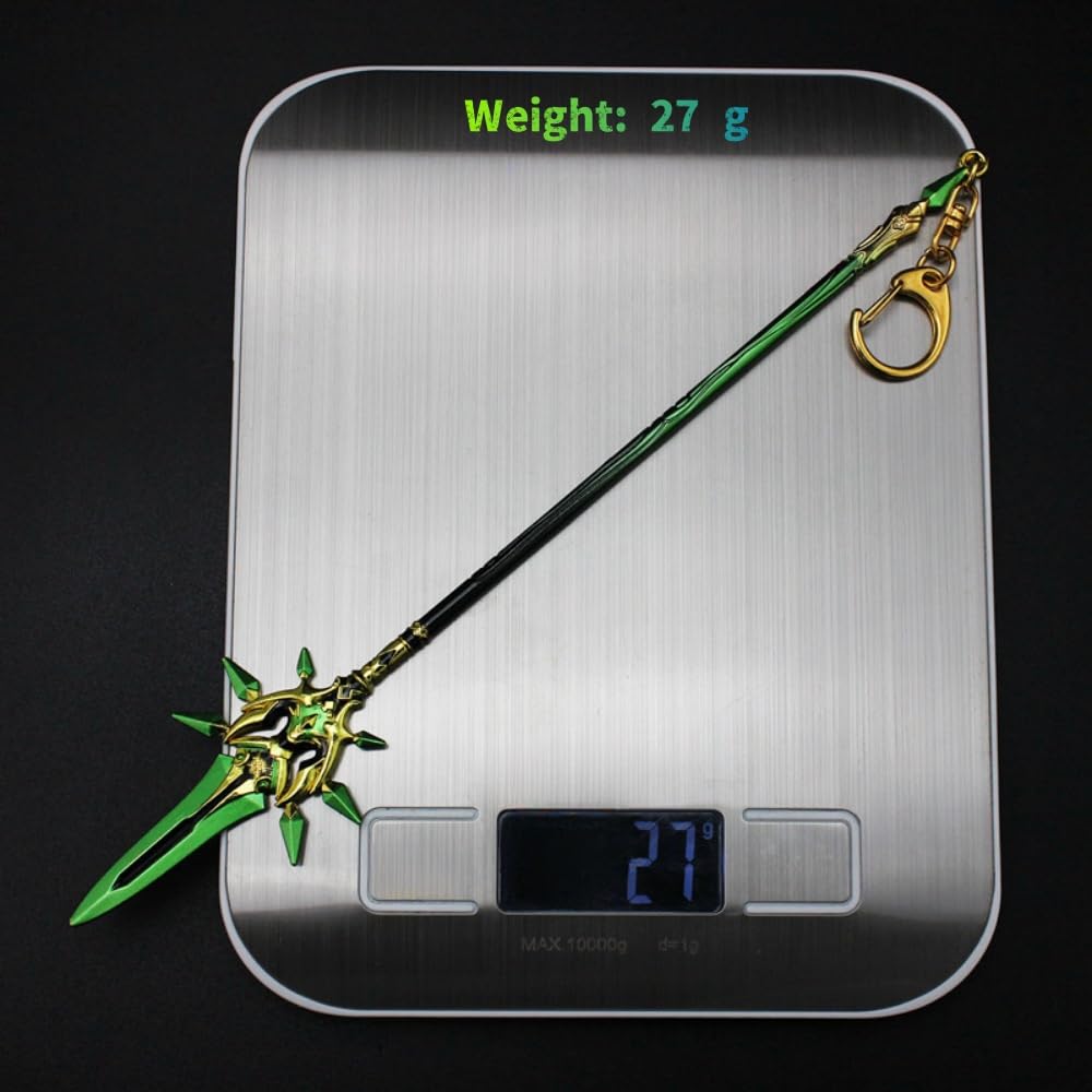 [Akixen] Genshin Impact Xiao Hepu Keychain, Cosplay Anime Prop, Lightweight Accessory, Fashion Goods, Halloween Gift, Christmas Gift