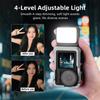 LED Magnetic Camera Light Rechargeable Adjustable Magnetic Beauty Lighting Mini Vlogging Selfie Light for Photography Video Vlog