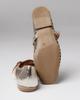 Perforated Ballet Flats Krula 2402855 36 Golden Leather