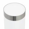 Outdoor Wall Lamp Silver 15 x 7.5 x 33 cm Stainless Steel and Plastic