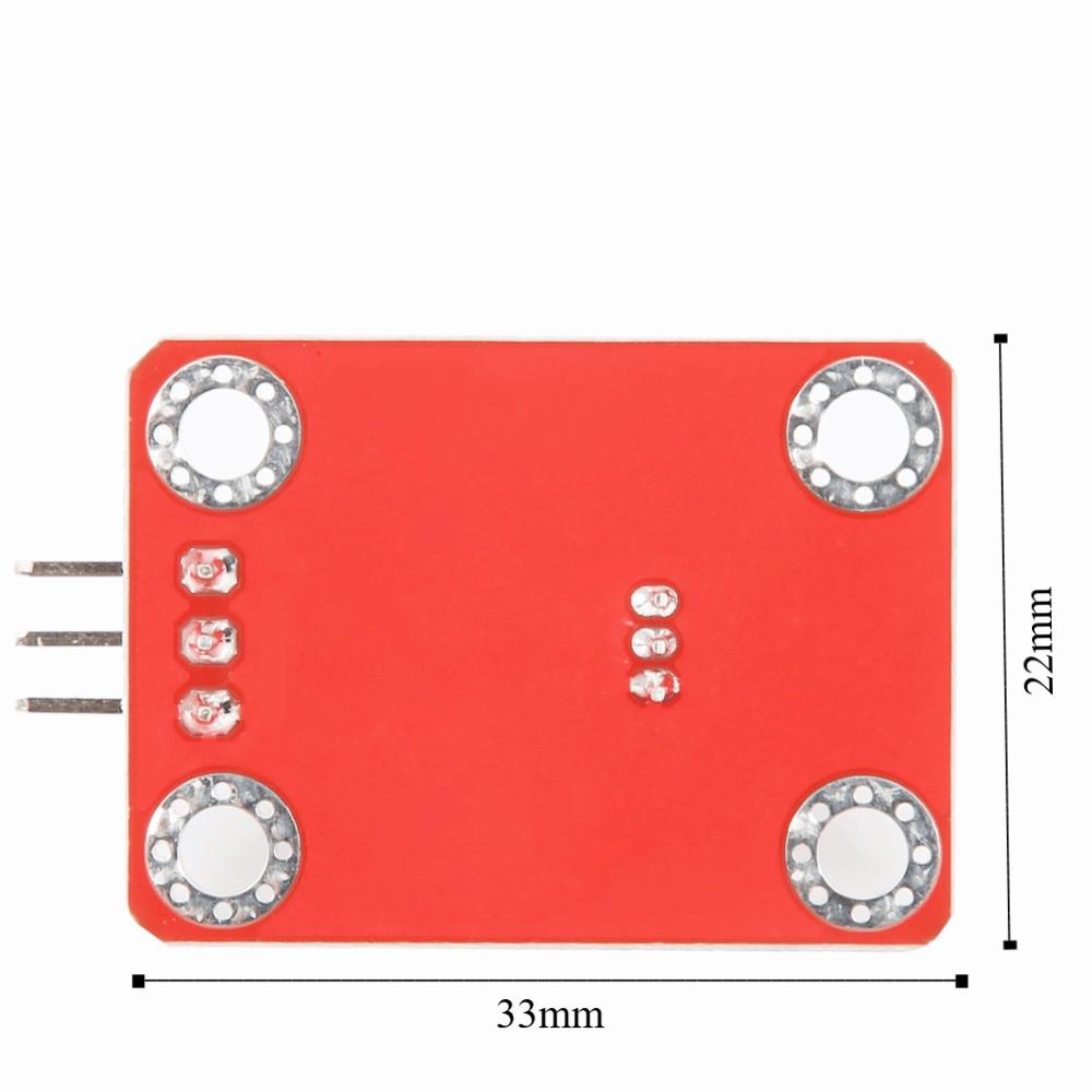 4 Mounting Holes LM35 Temperature Sensor Analog Output DIY Sensor Module  for Microcontroller