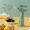 USB Rechargeable Electric Whisk Multifunctional Milk Frother Wireless Egg Beater  Household Baking