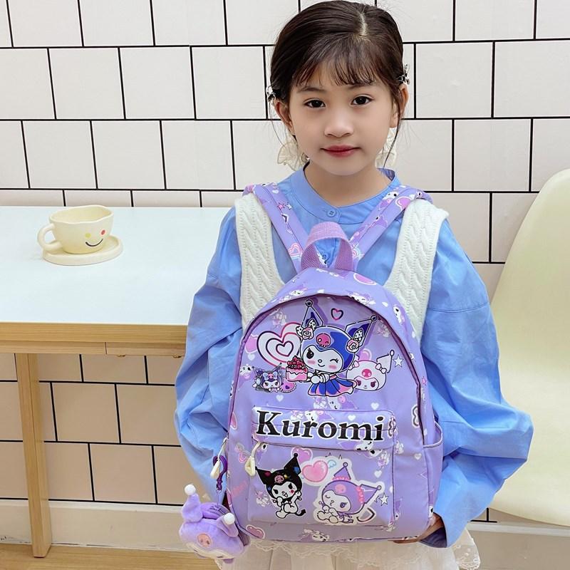 Large Capacity Primary School Schoolbag Cartoon Animation Cute Printed Boys And Girls Backpack Children'S Backpack